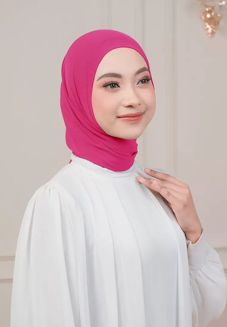HIJAB INSTAN QIARA - HOT PINK