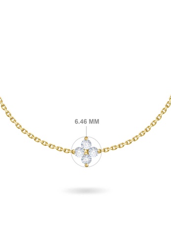 Aquae Jewels yellow Bracelet Fairy 18K Gold and Diamonds - Yellow Gold 73094AC5BD0636GS_1