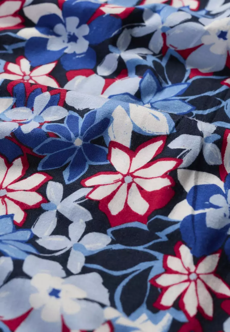 Seasalt Cornwall Blue Wild Bouquet Dress