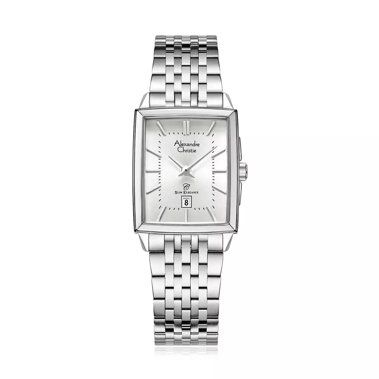 Alexandre Christie Jam Tangan Wanita - Silver - Stainless Steel - 8708 LDBSSSL