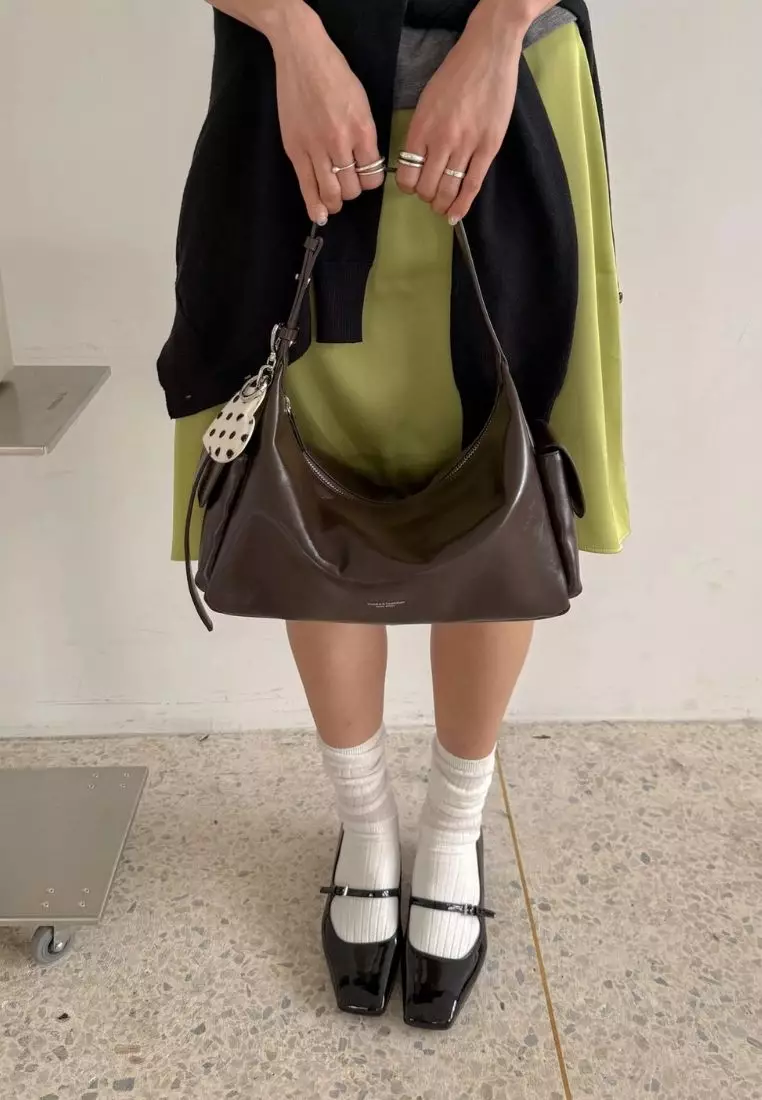 Double Pocket Pull-Up Dark Brown