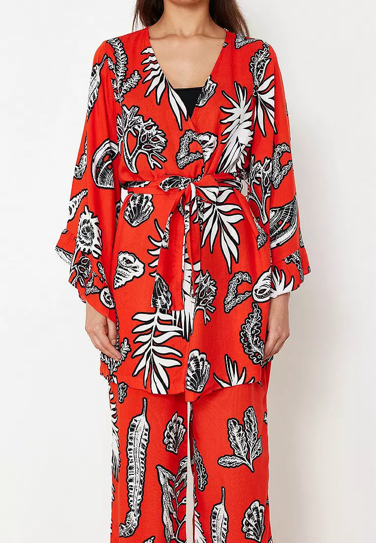 Printed Kimono