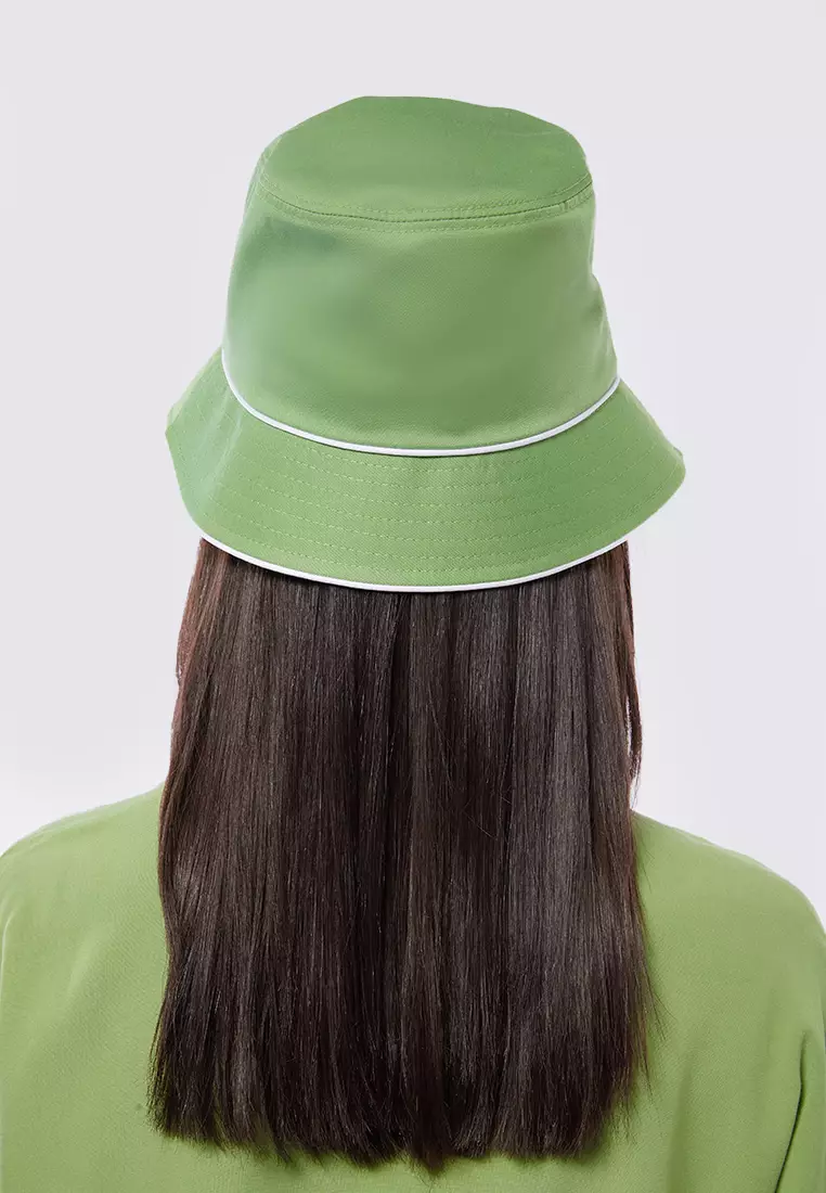Jual COLORBOX Green Bucket Hat Original 2024 ZALORA Indonesia