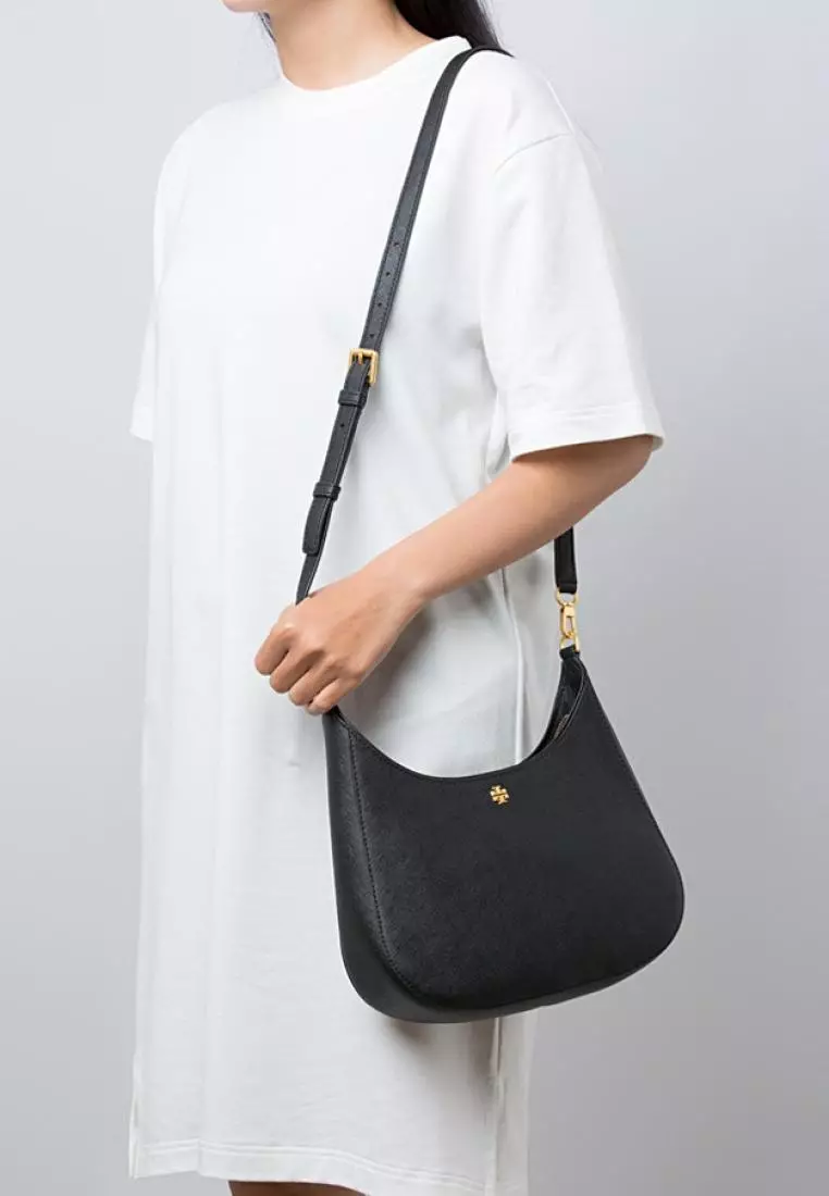Jual Tory Burch Tory Burch Emerson Swingpack Black Original 2024