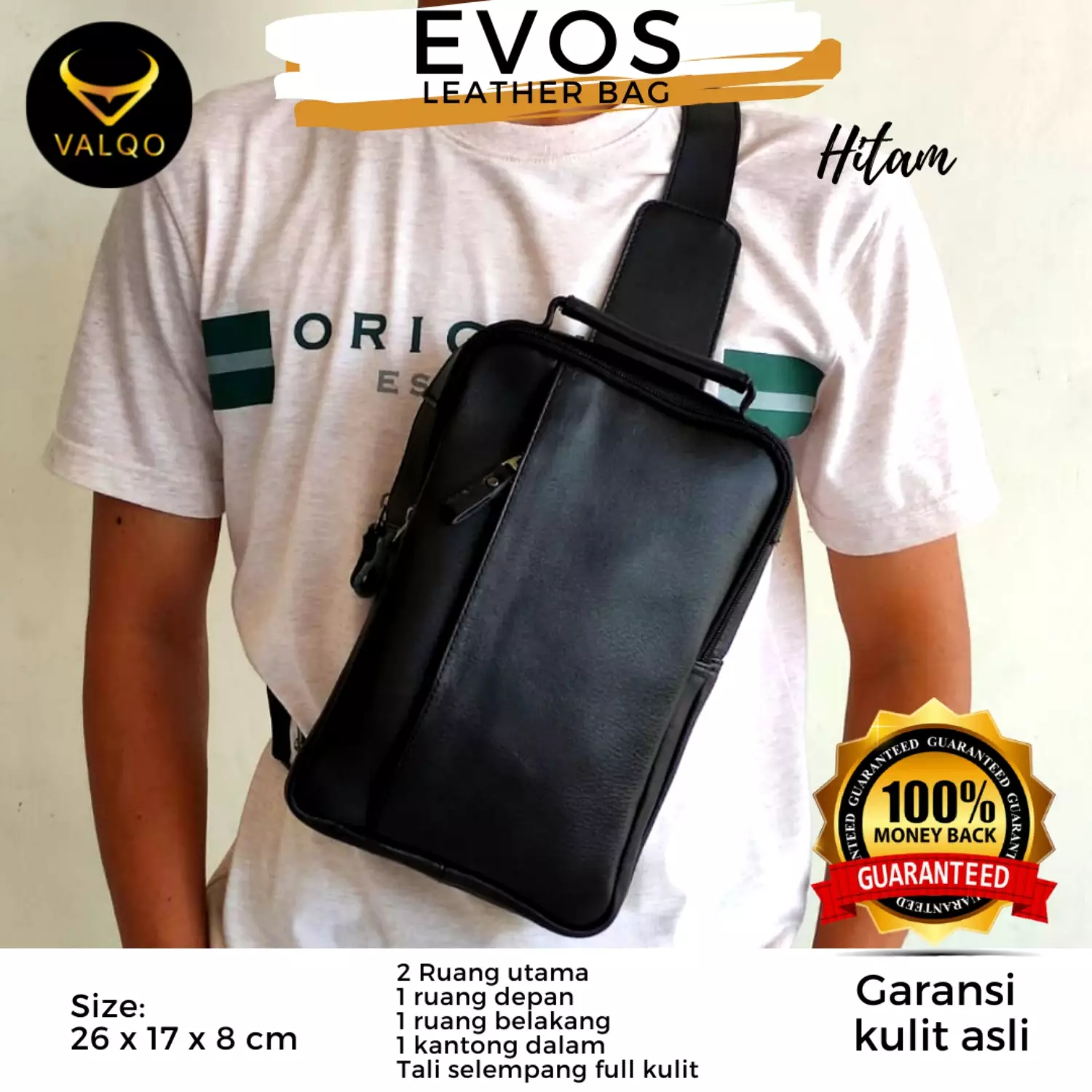 Tas Slingbag Kulit Evos