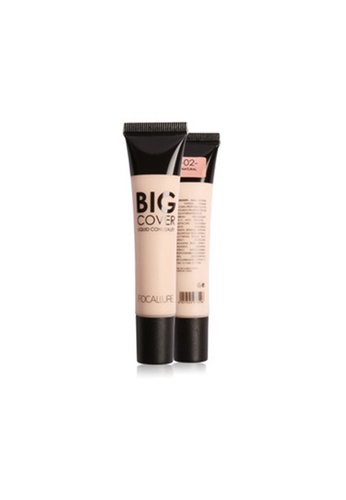 Buy Focallure Big Cover Liquid Concealer 02 Natural Online Zalora Singapore