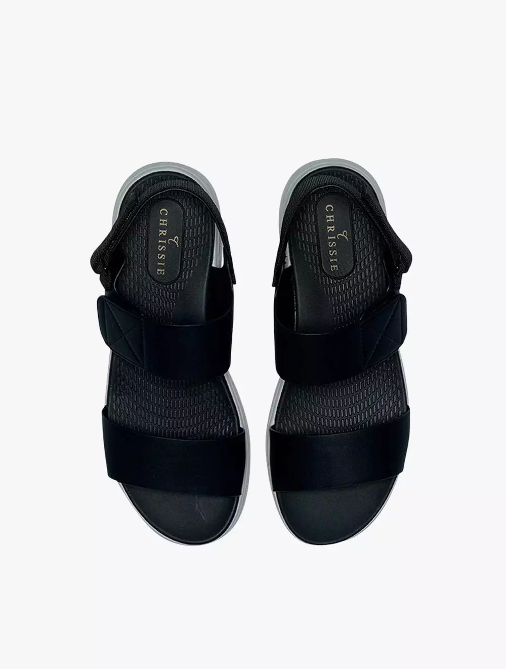 Payless Chrissie Womens Nalia Comfort Sandals - Black_05