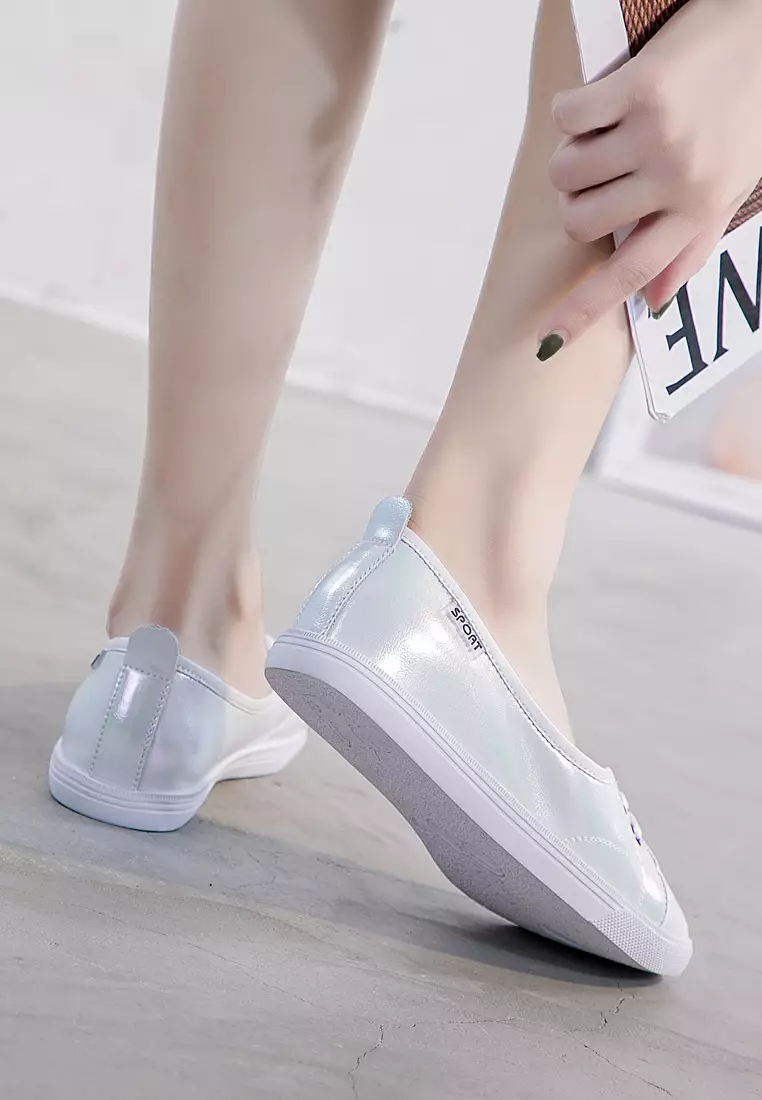 Smart Causal Leather Sneakers RX5199