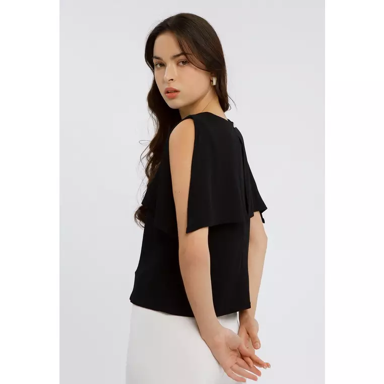 MOC Women By Minimal Blouse Marry 2-Black