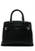 Trussardi black Trussardi Leather Handbag (Black) B3C42AC767215CGS_1