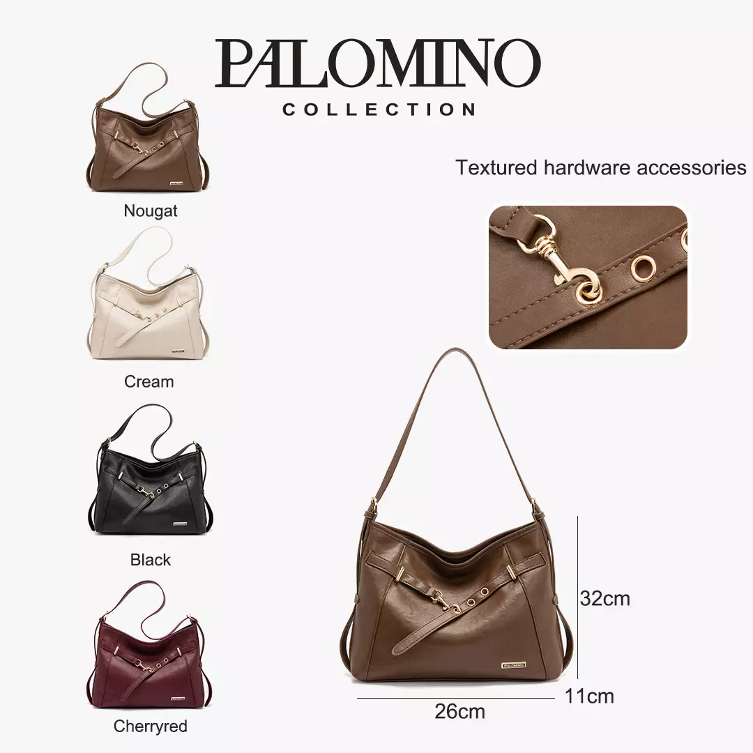 Palomino Feriska Shoulderbag Wanita Warna Espresso