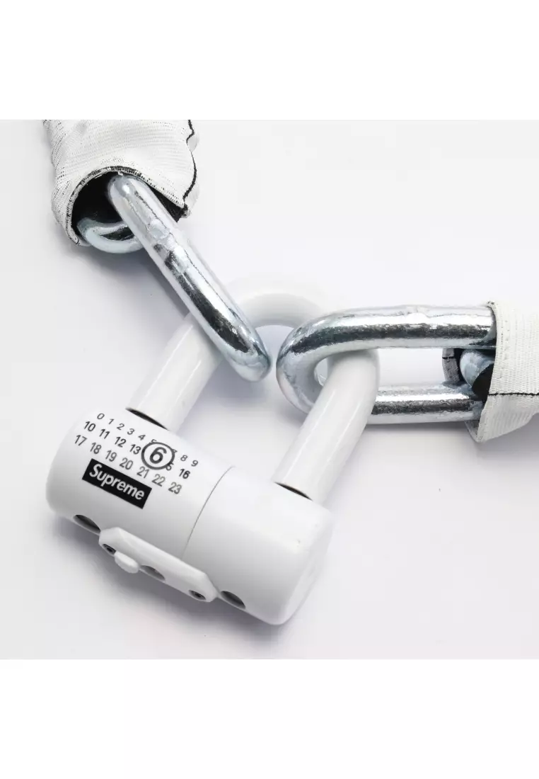 Supreme MM6 Maison Margiela Kryptonite Chain + Disc Lock