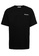 GRIMELANGE black Hashtag Men Black T-shirt B542BAA70DE57CGS_7