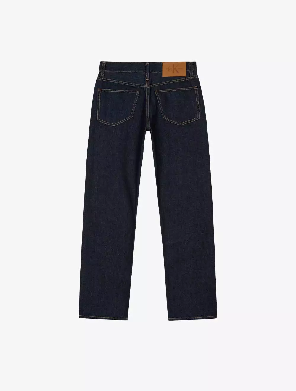 Calvin Klein Jeans - Authentic Slim Straight Fit Rinse Denim - Blue - blue