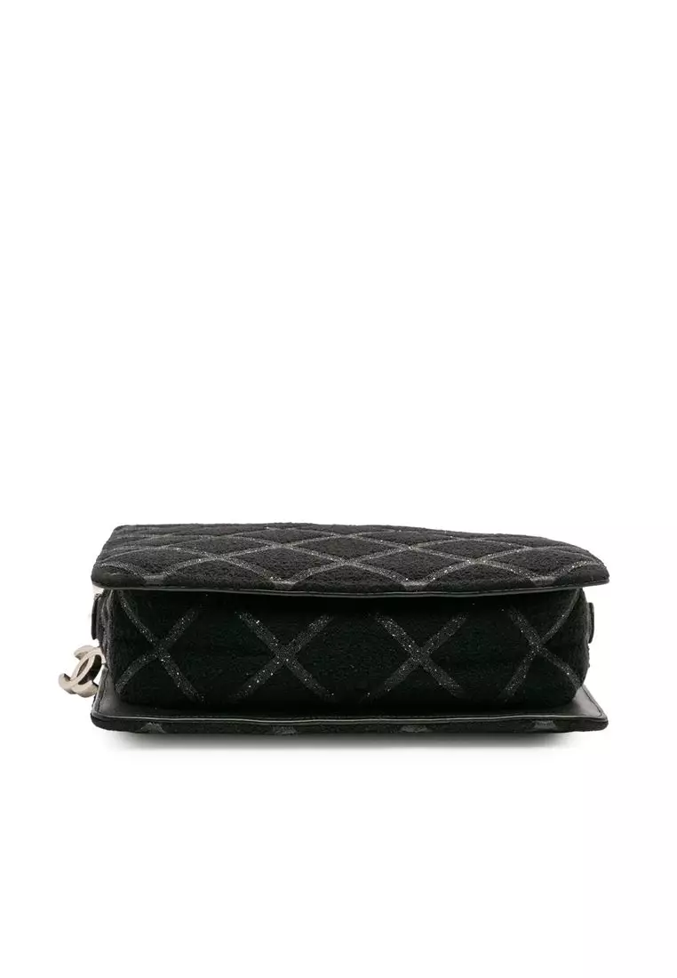 Pre-Loved Chanel Cc Tweed Chain Fantasy Crossbody