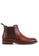 Twenty Eight Shoes brown Bittters Vintage Leather Chelsea Boot 618-169 D8B0ESHA08AB03GS_1