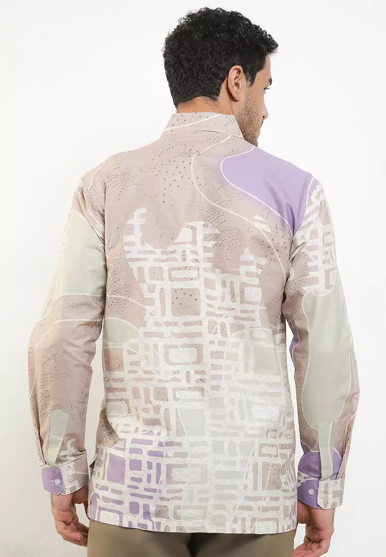 Jordan Shirt Kemeja Batik Pria Panjang