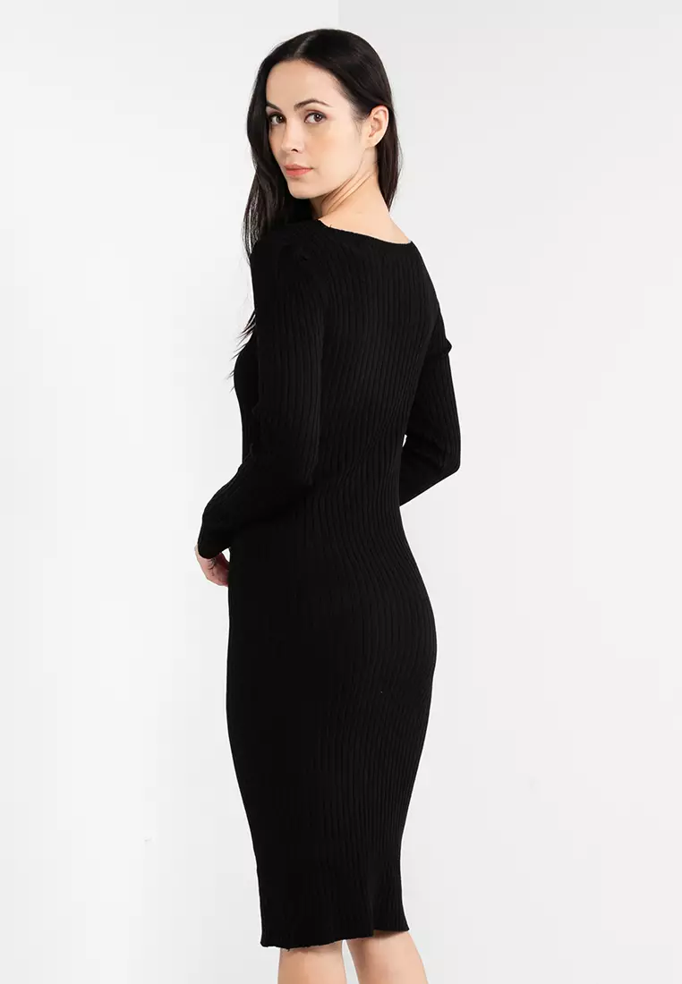 Jual ONLY Rachella Long Sleeves Knit Dress Original 2024 | ZALORA ...