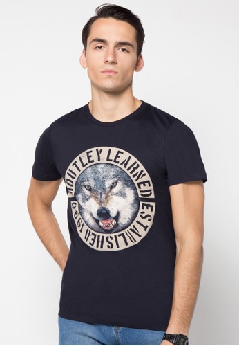 Wolves Print Tshirt