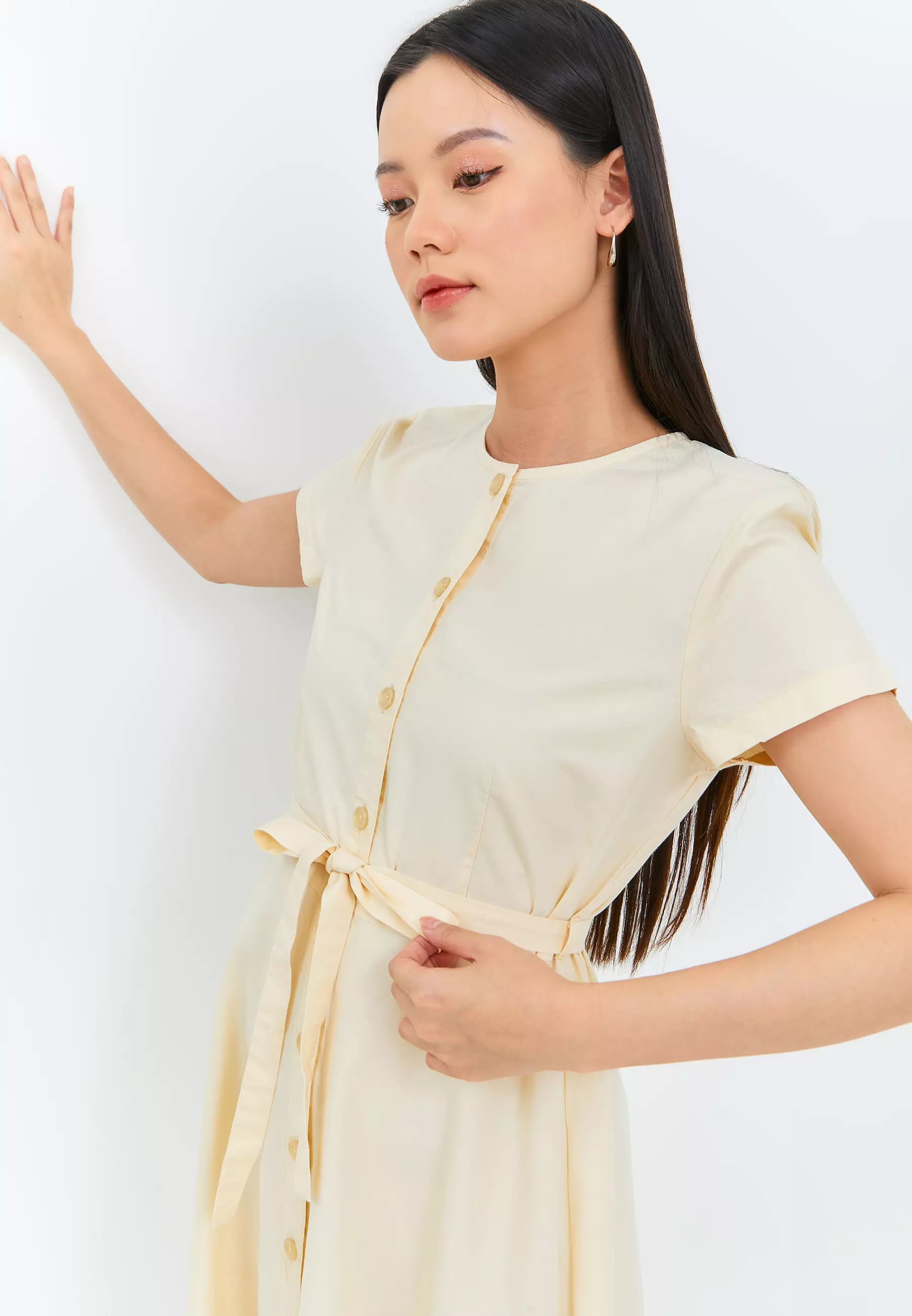 Teresa Cream Dress (G.43111)