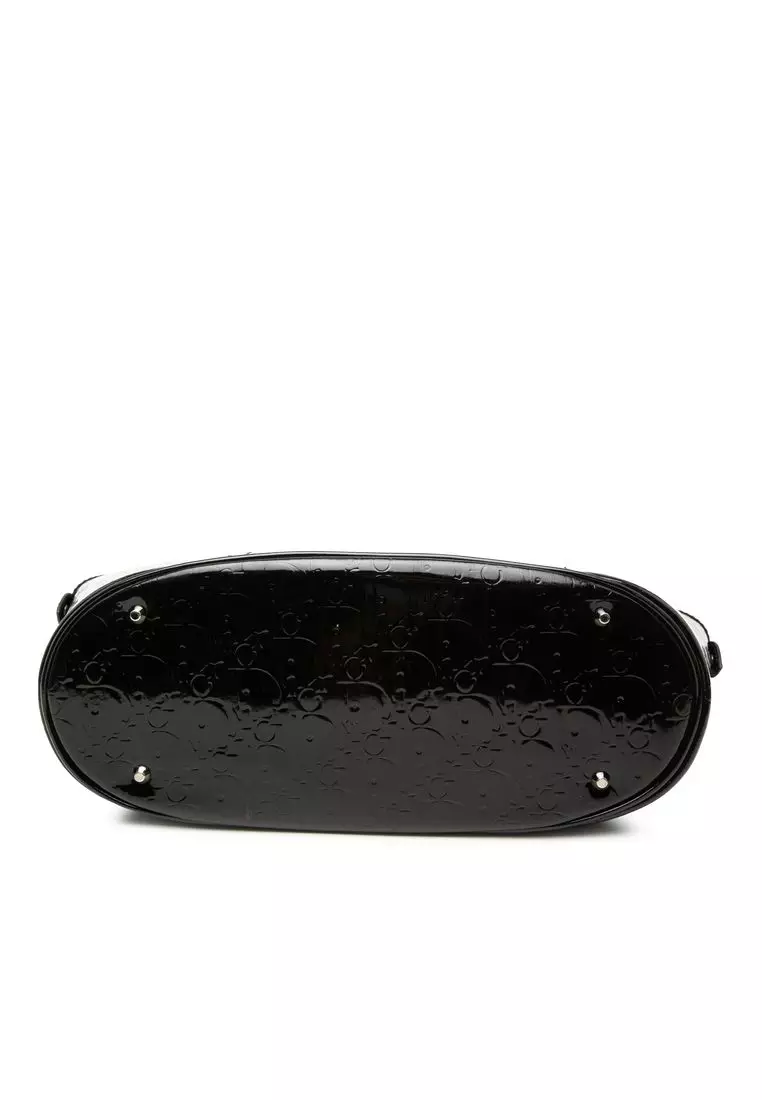 Pre-Loved Dior Diorissimo Trotter Patent Tote