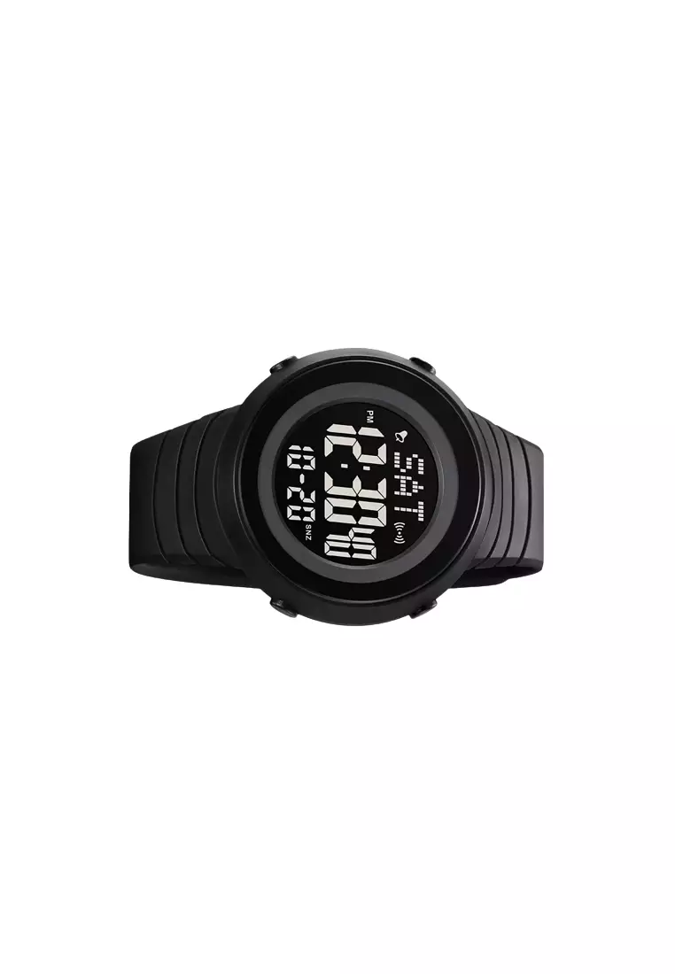 Jam Tangan Digital Pria Sporty 2152 Black ORIGINAL