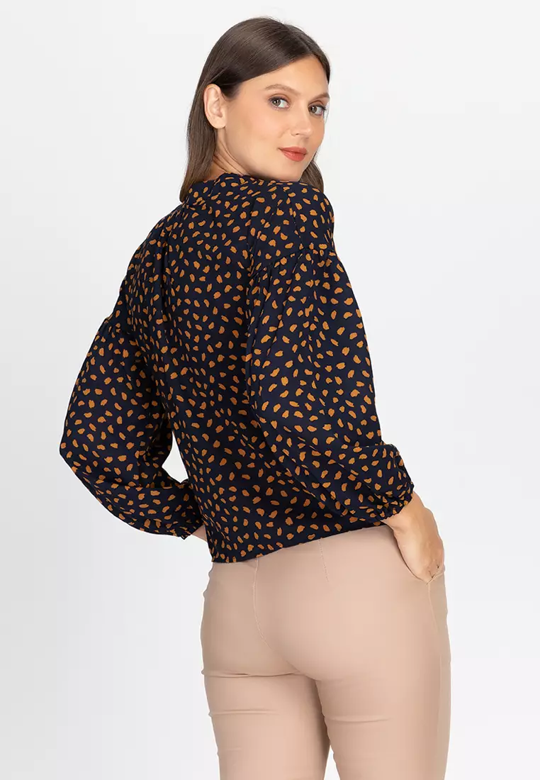 Pele Twist Wrap Top