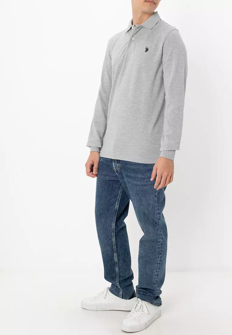 Logo Pique Polo Shirt