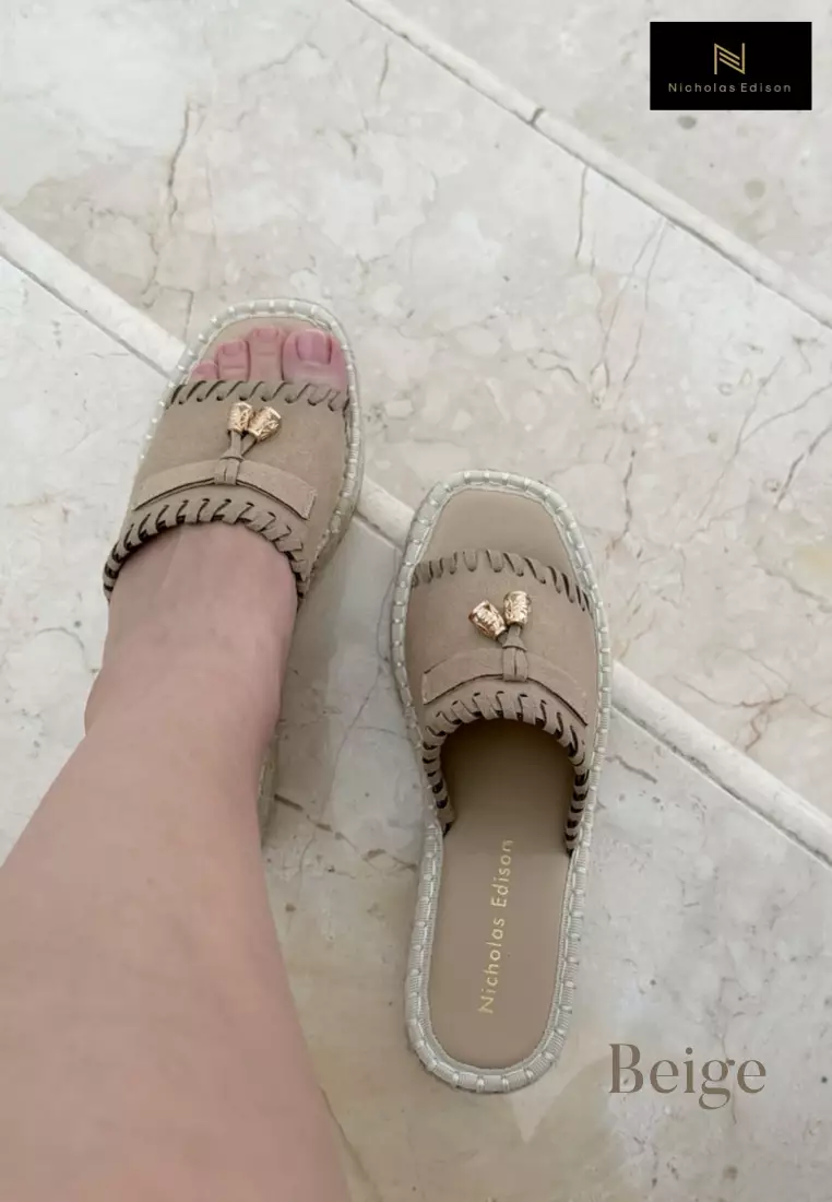 Wedge Rhea Beige