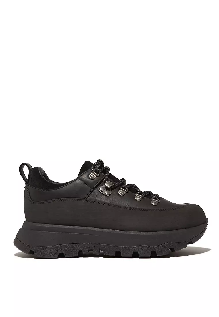 All black leather discount tennis shoes womens