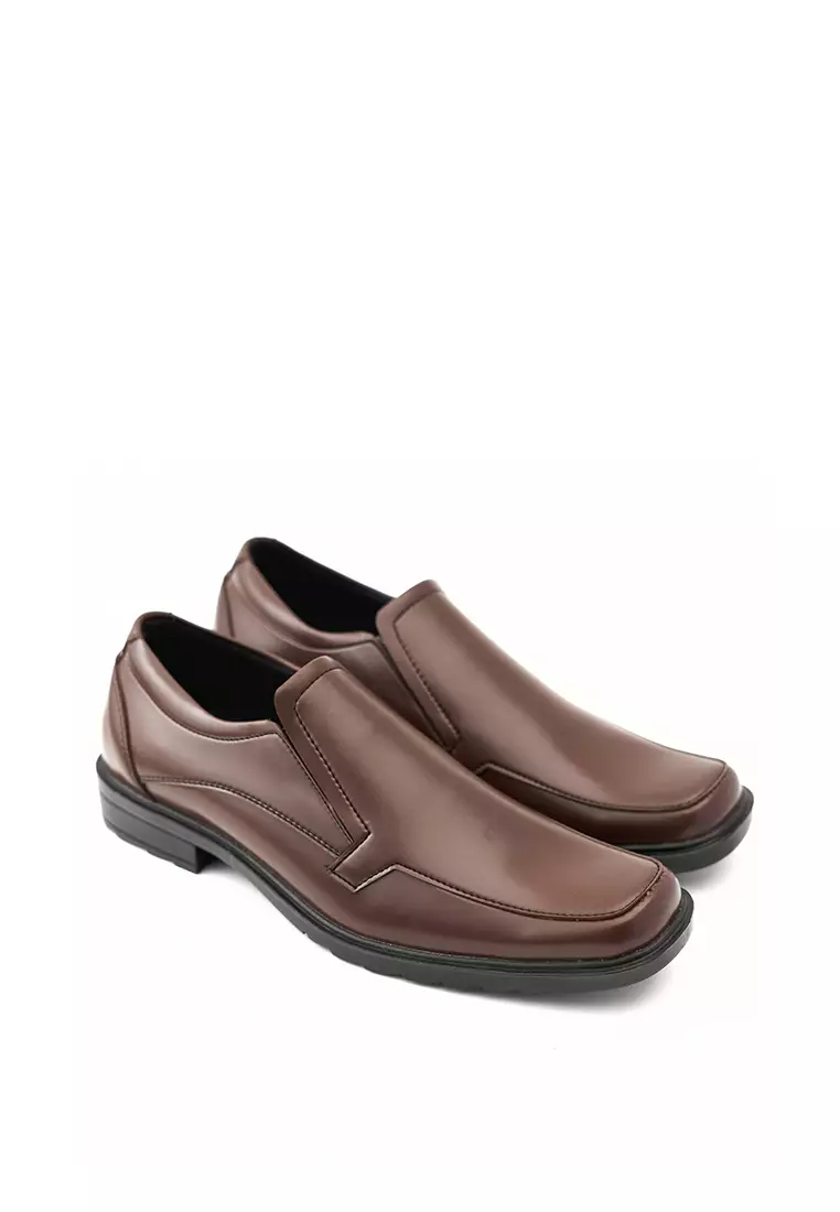 PAULMAY - Sepatu Formal Casual Pria Wina 68 Brown