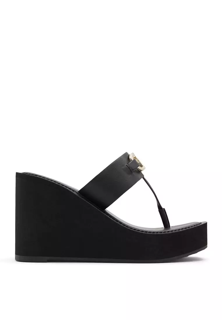 Buy ALDO Fassbider T Strap Wedges Online ZALORA Malaysia