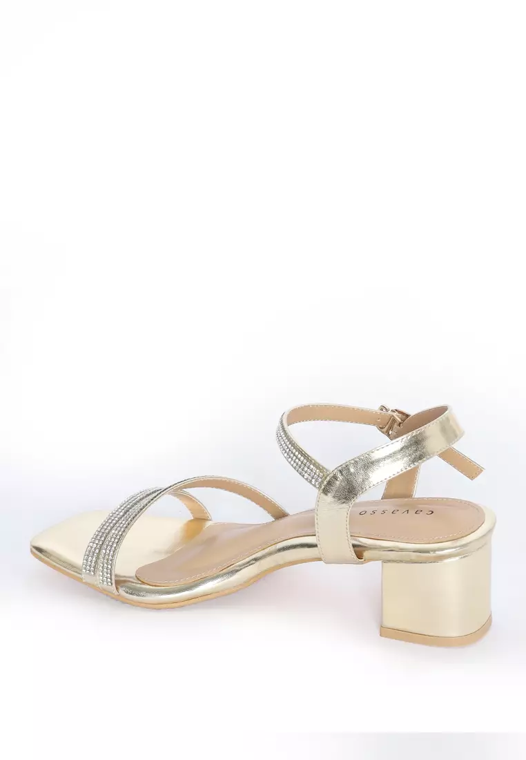 PRILY HEELS GOLD