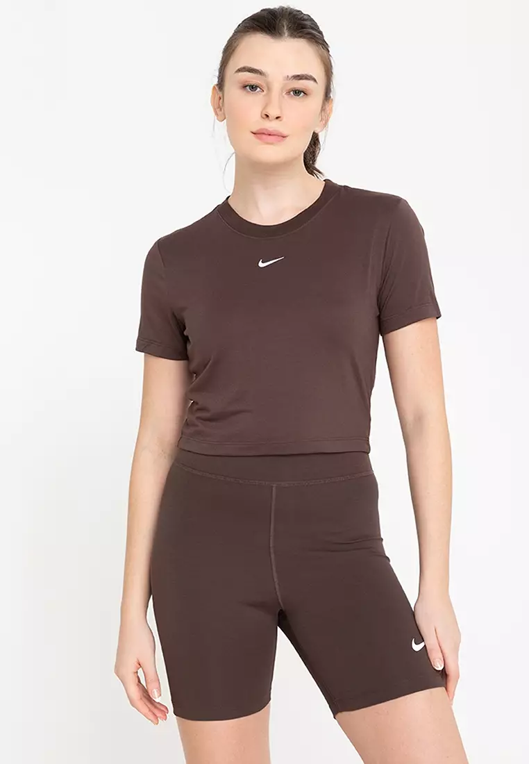 Buy Nike Women's Sportswear Essential Slim-Fit Crop T-Shirt Online