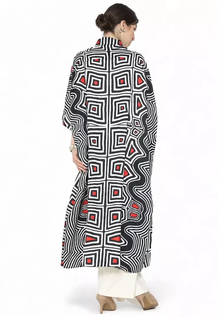 Kanzi Collared Kaftan