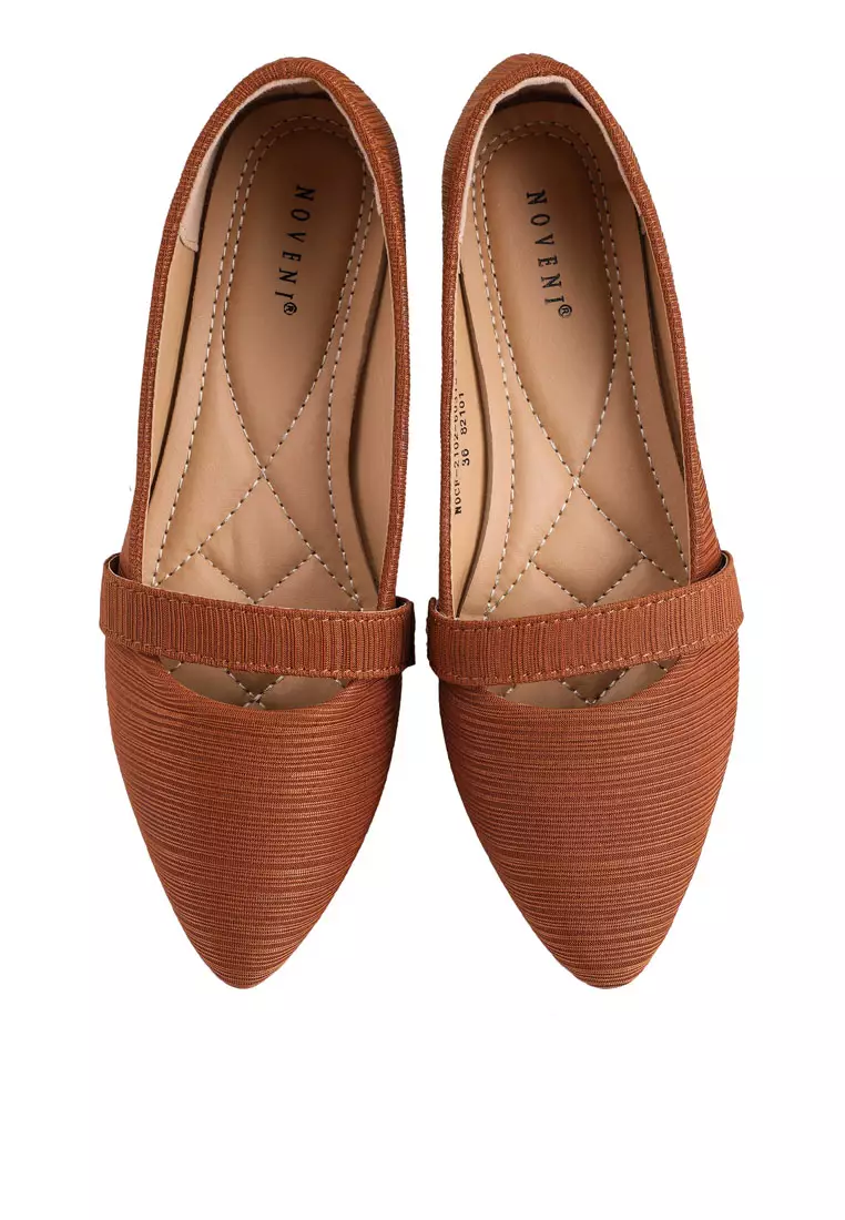 Jual Noveni Pointed Toe Ballerinas Original 2025 ZALORA Indonesia ®