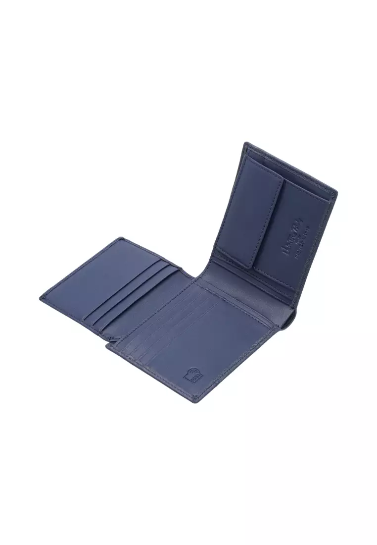 Men's Leather RFID Mid Flap Wallet 0467024-631