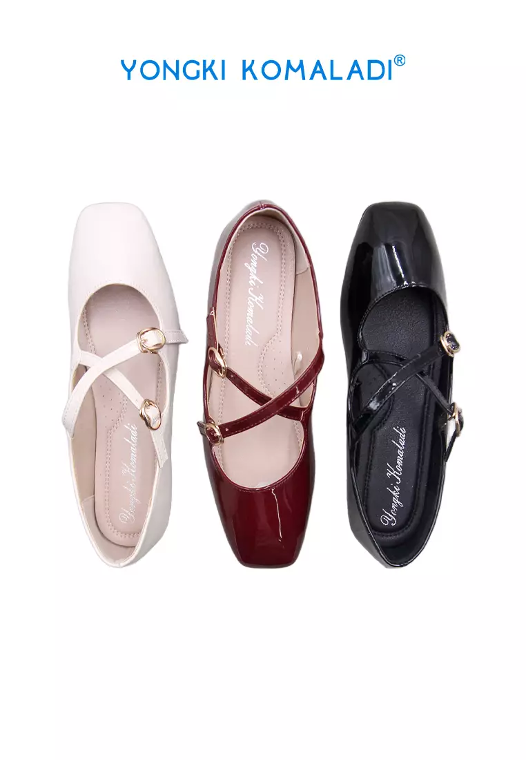 YONGKI KOMALADI FLATSHOES OL-MC8511-24 HITAM