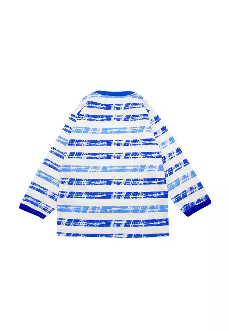 Skabe Pakaian Bayi Anak Laki Laki Baju Atasan Lengan Panjang Motif Gajah Setelan Celana Kaos Baby Putih All Size Usia 0 Sampai 6 Bulan 3374 Everyday Waka Kids Wakakids