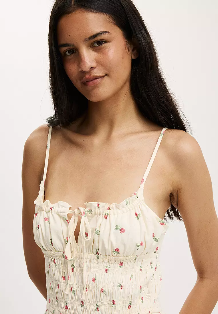 Haven Strappy Mini Dress