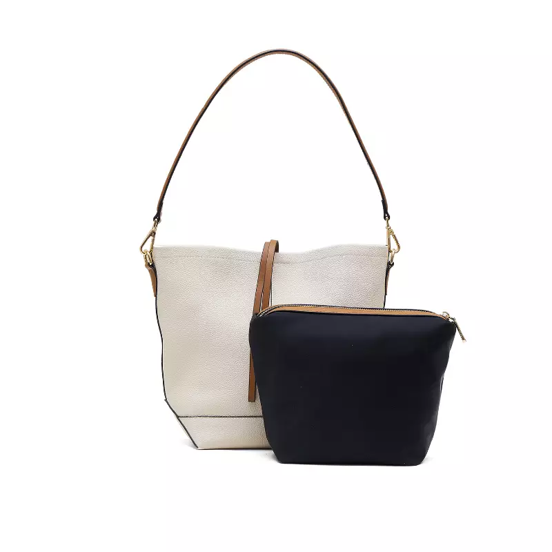 Tas Wanita Bucket Bag Gino Mariani Bruna Off White