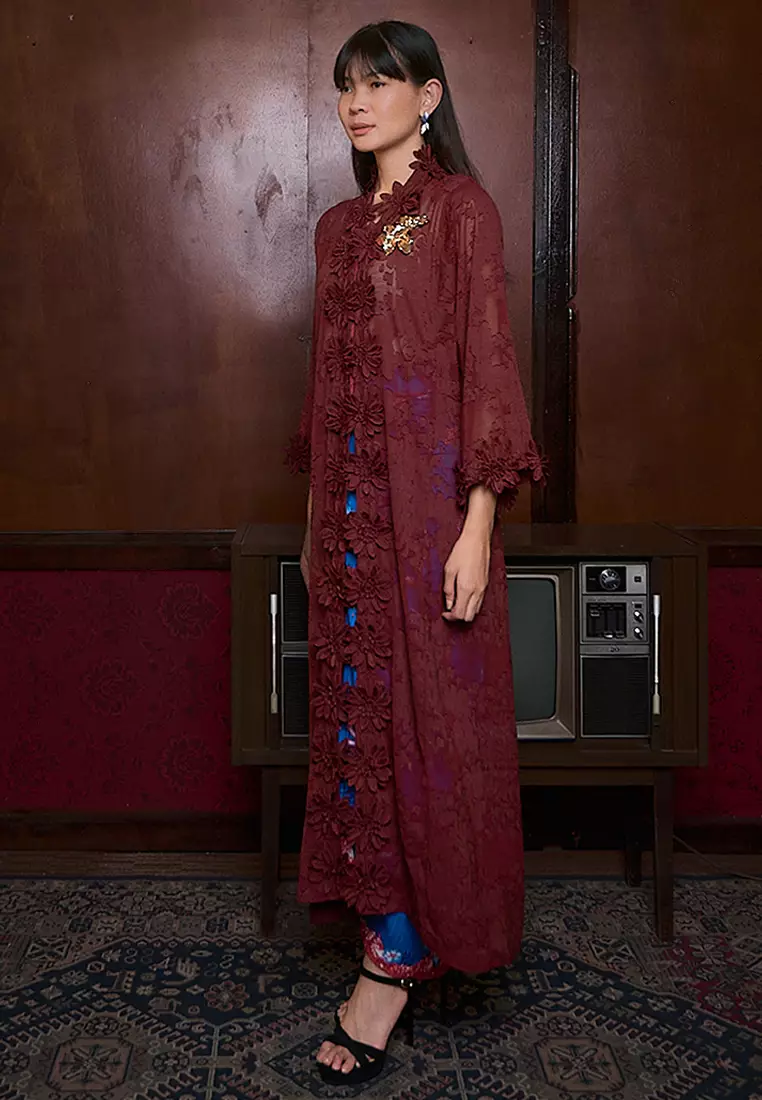 Buy MASLEA Kebaya Labuh Bidasari Top 2026 Online | ZALORA