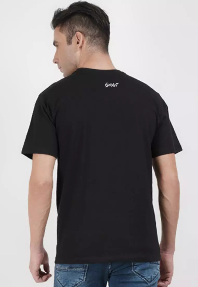 Wake From Death Samurai Graphic Black Relaxed Fit Short Sleeve Cotton Tee/Tshirt