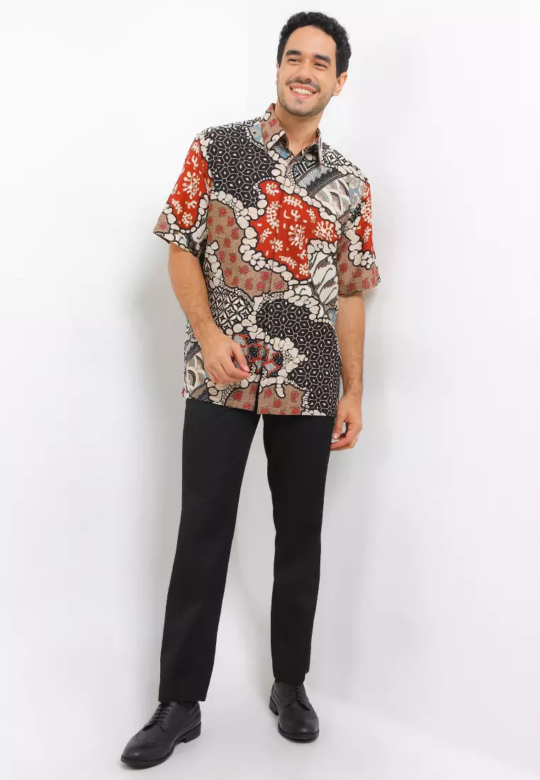 Kemeja Regular Fit Batik Watu Balpung