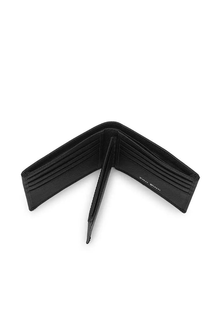 Men's Genuine Leather RFID Blocking Wallet  (Dompet Pria Kulit Genuine RFID Blocking) - Hitam