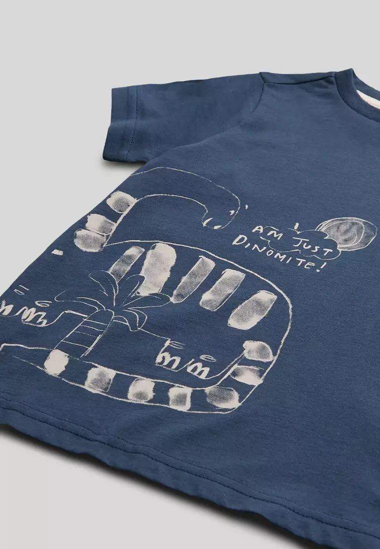 Navy Dinosaur T-Shirt