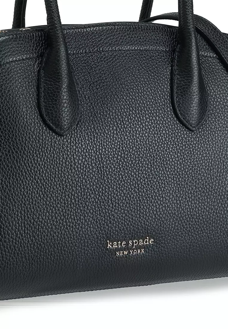 Knott Medium Zip Top Satchel Bag (cv)