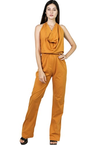The Ocean Bali yellow Lucia Jumpsuit C4C1DAAD0B6928GS_1