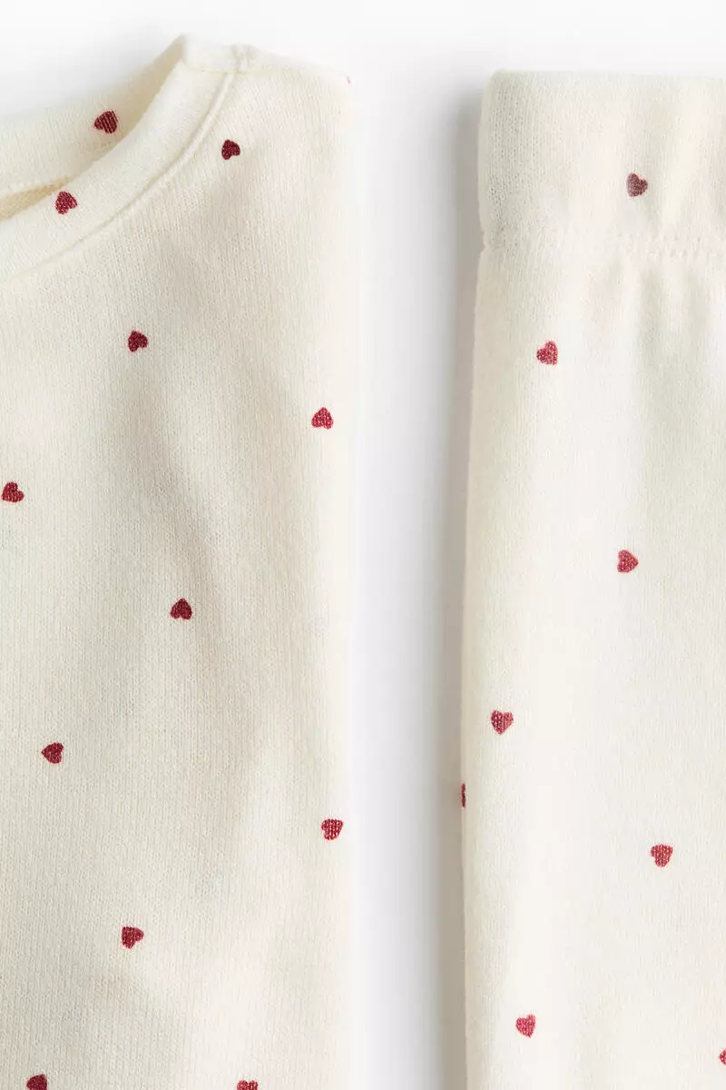 Brushed jersey pyjamas