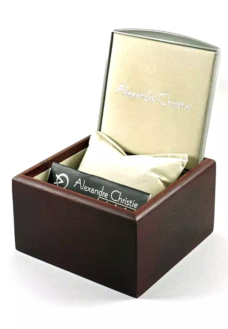 ALEXANDRE CHRISTIE AC 6596 ROSEGOLD BLACK MCBBRBA